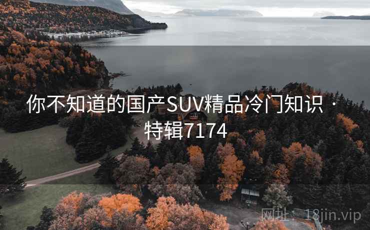 你不知道的国产SUV精品冷门知识 · 特辑7174 第2张 你不知道的国产SUV精品冷门知识 · 特辑7174 第2张